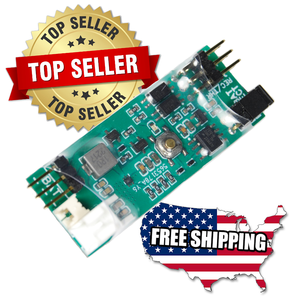 Onboard Glow Plug Driver / Controller - One Button Programmable Fully Isolated