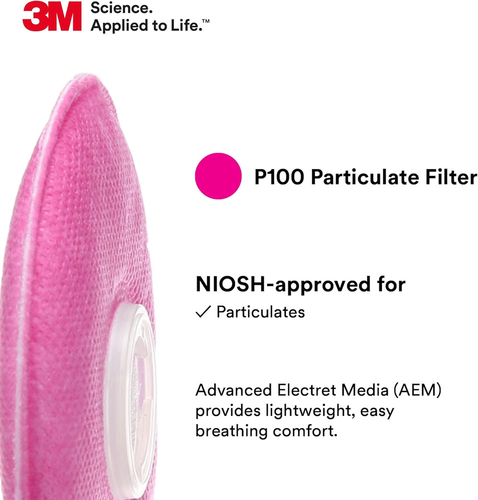 2091 P100 Particulate Filter, 3 Pairs