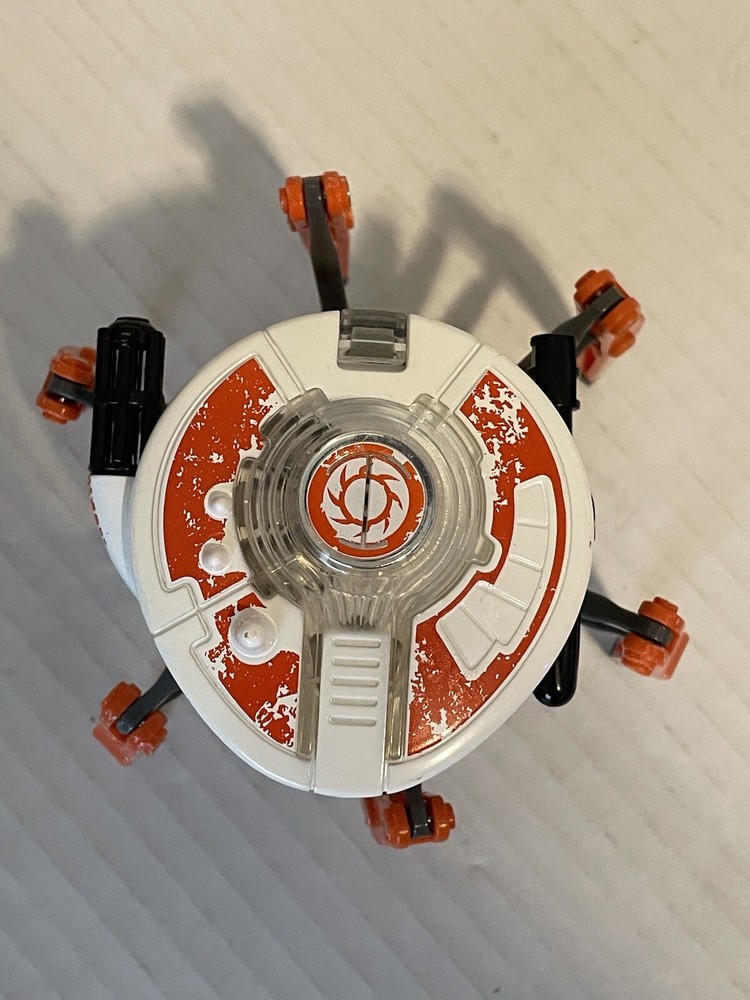 Hexbug Battlebots Spider Bot White Orange No Remote Untested