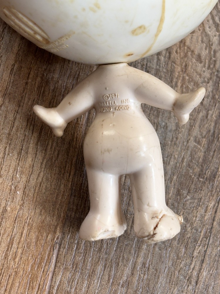 Vintage 1971 Mattel Casper Ghost Talking Pull String - Works Read Description