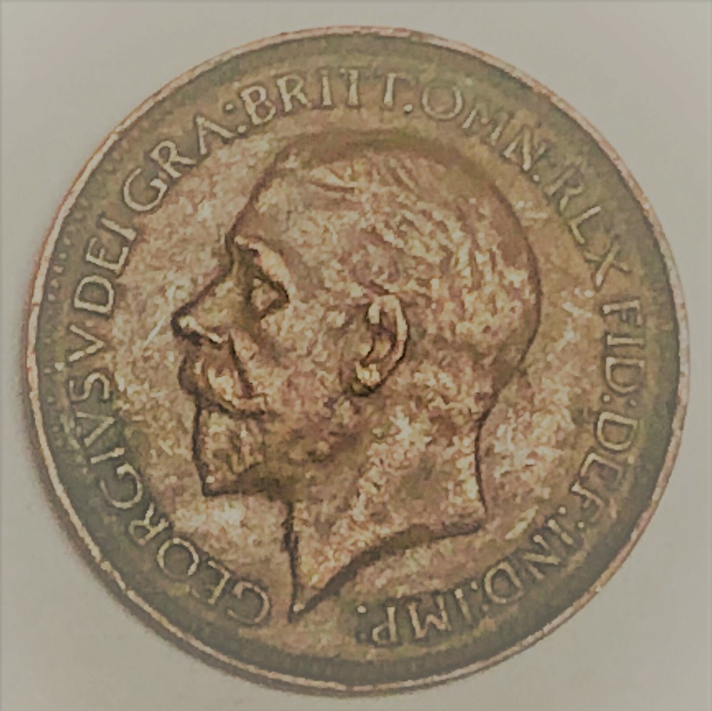 # C8570 GREAT BRITAIN COIN, FARTHING 1927