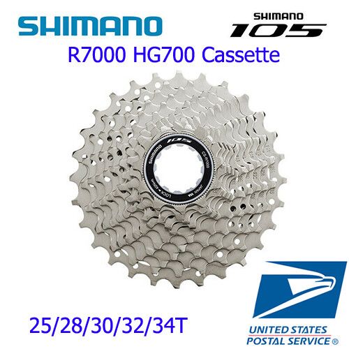 Shimano 105 CS-R7000 HG700 11 Speed Cassette 11-28T 11-30T 11-32T 11-34T ROAD
