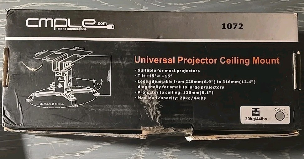 Universal Projector Ceiling Mount - Same Day Free Shipping