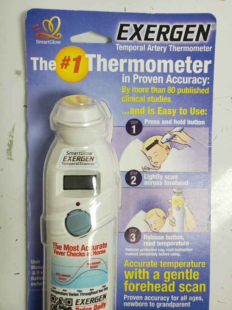 NEW Exergen Thermometer Temporal Scanner
