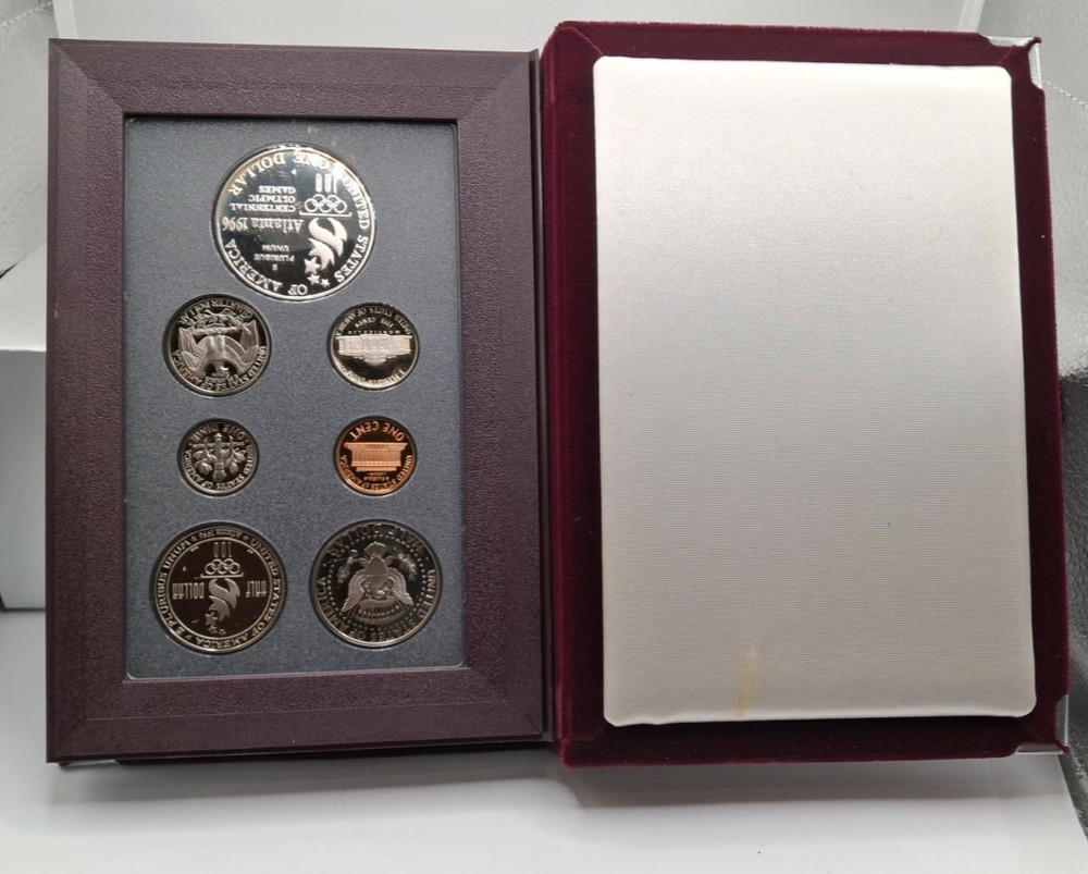 1996 PRESTIGE Proof Set. U.S. Mint Made. Complete & Original. With Box