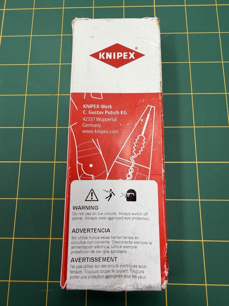 Knipex 74 01 160 High Leverage Diagonal Cutters 6 1/4" Plastic Coating