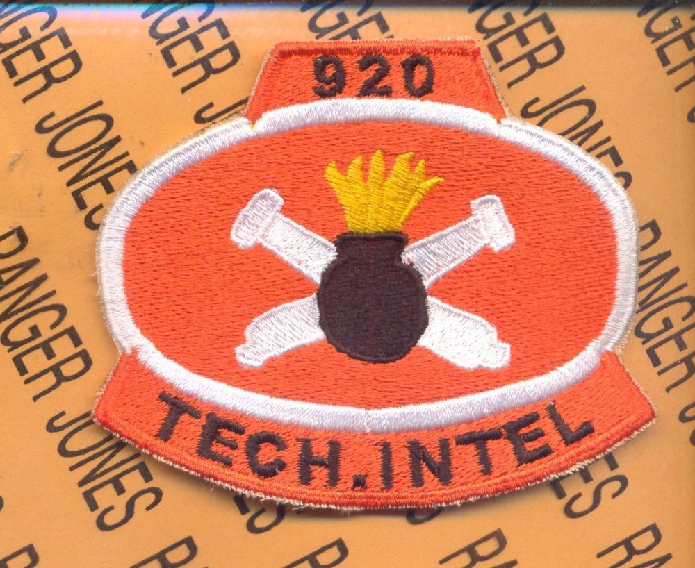 US Army 920th Ordnance Intelligence Battalion pocket patch