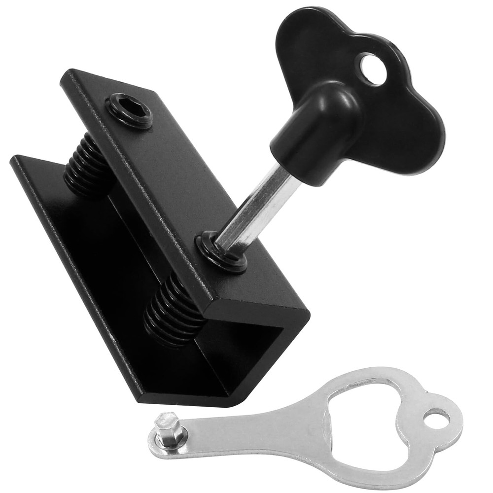 Window Locks - 4 Sets Sliding Window Locks Key Easy to Install Vertical & Hor...