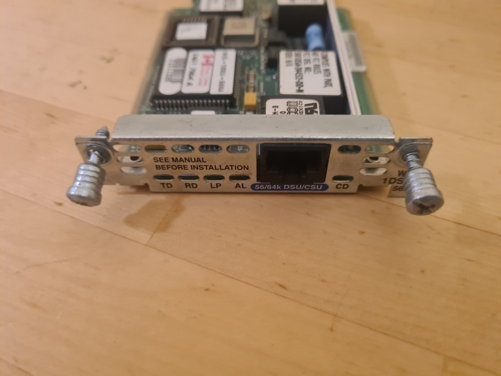 Cisco Router WAN Interface Card Module WIV-1DSU-56K4