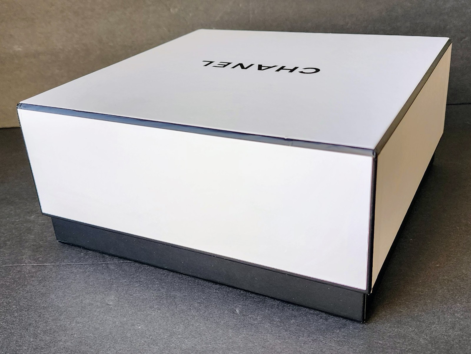 CHANEL Signature Gift Box – Luxury Rigid Presentation Box, Empty, Collectible