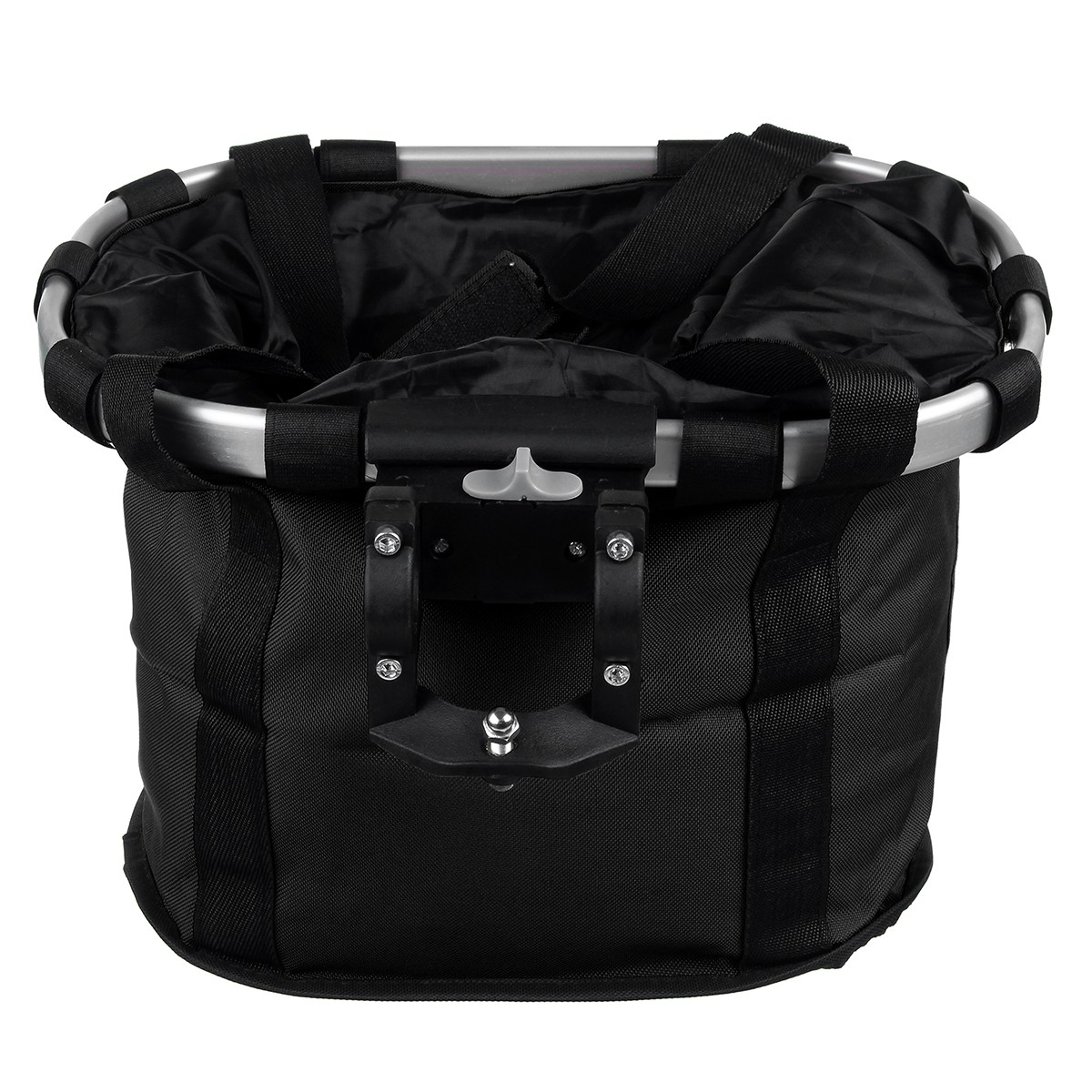 Bicycle Basket Folding Bike Front Handlebar Carrier Storage Bag Large Capacity