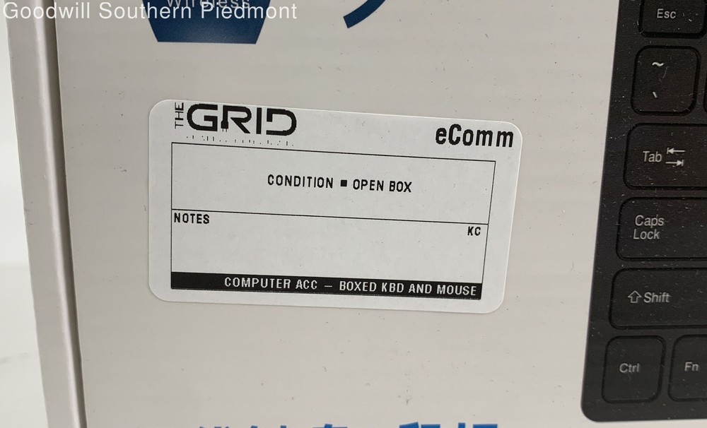 KW901 Wireless Keyboard and Mouse Bundle - Open Box