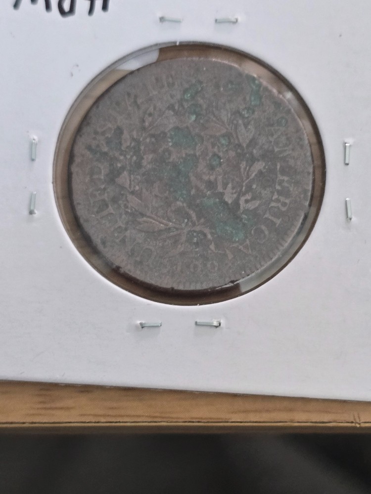 1798/7 Large Cent VF Circulated condition