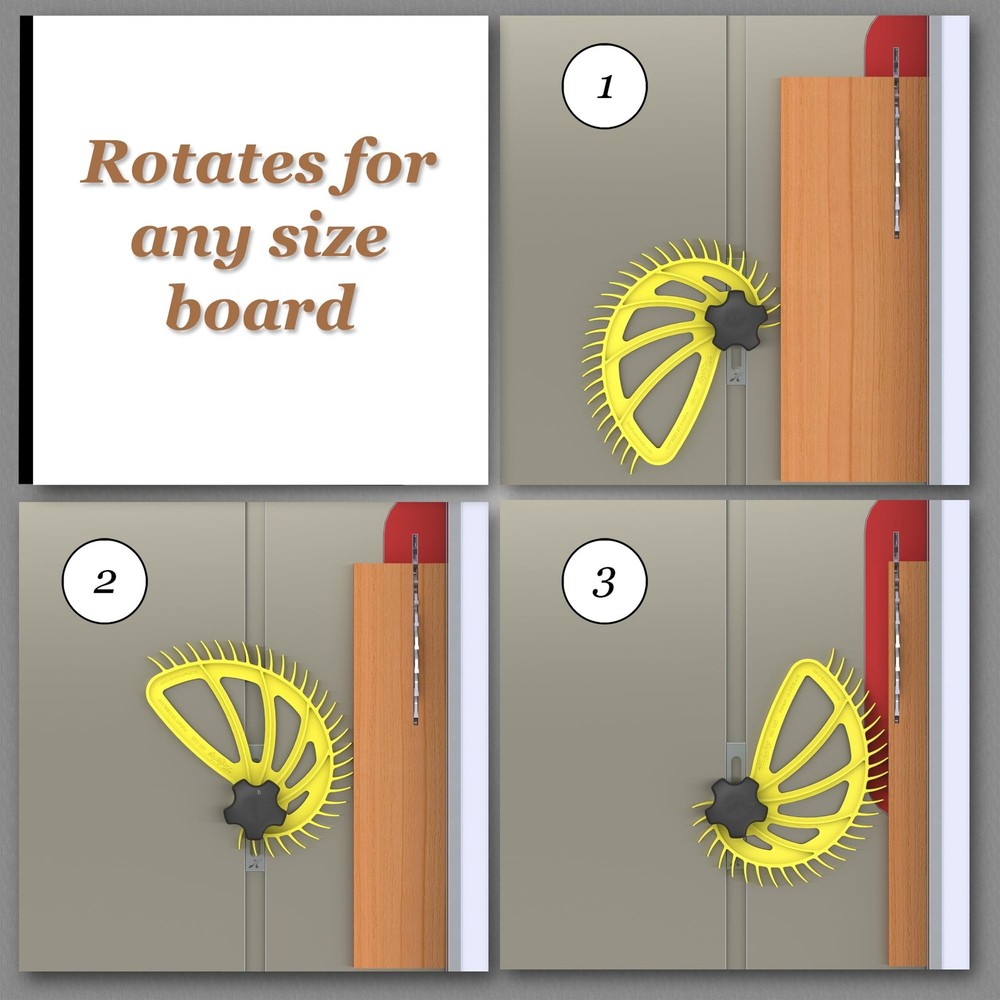The Hedgehog Featherboard for Table Saws for Quicker, Easier, and Safer Workf...