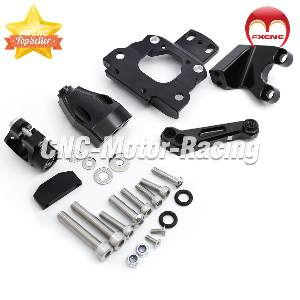 For Z650 2017-2022 CNC Stabilizer Steering Damper Bracket Mount kit Support