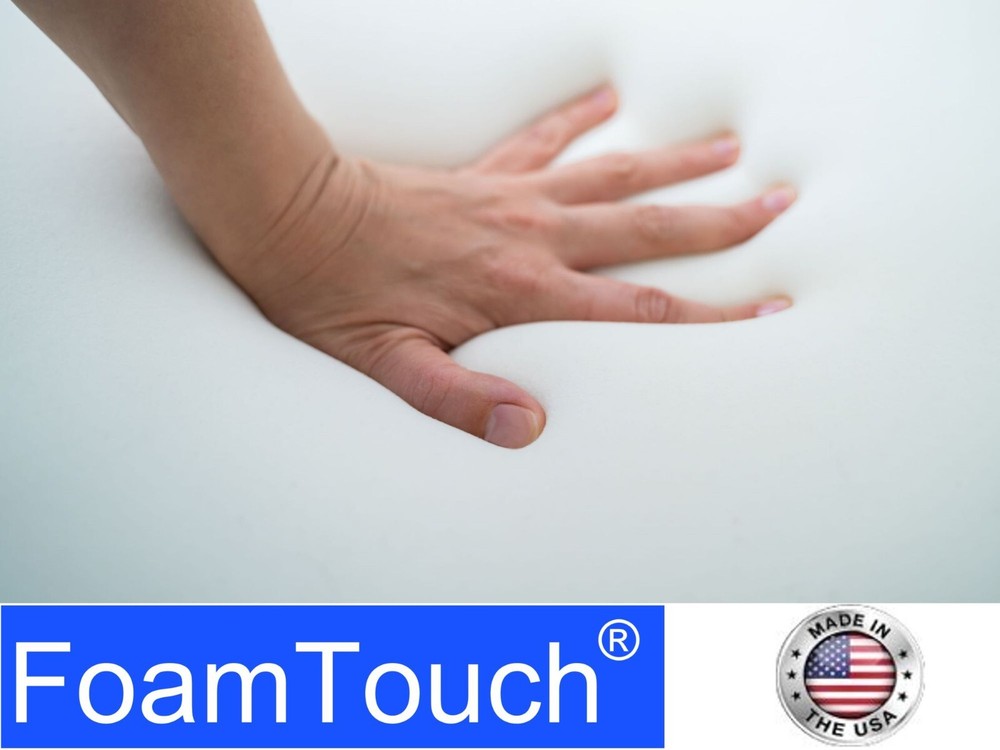 FoamTouch high density Square foam sheets 1"-2" thick, 12"-72" sides CUSTOM CUT
