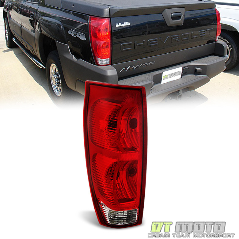 2002-2006 Chevy Avalanche Tail Lights Brake Lamps Left Driver Side Replacement