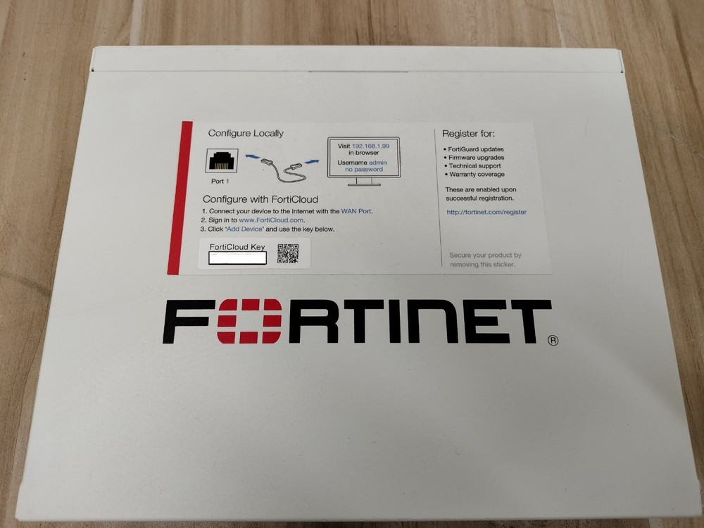 Fortinet FortiGate FG-80E Firewall Network Security Appliance | NO PWR ADAPTER