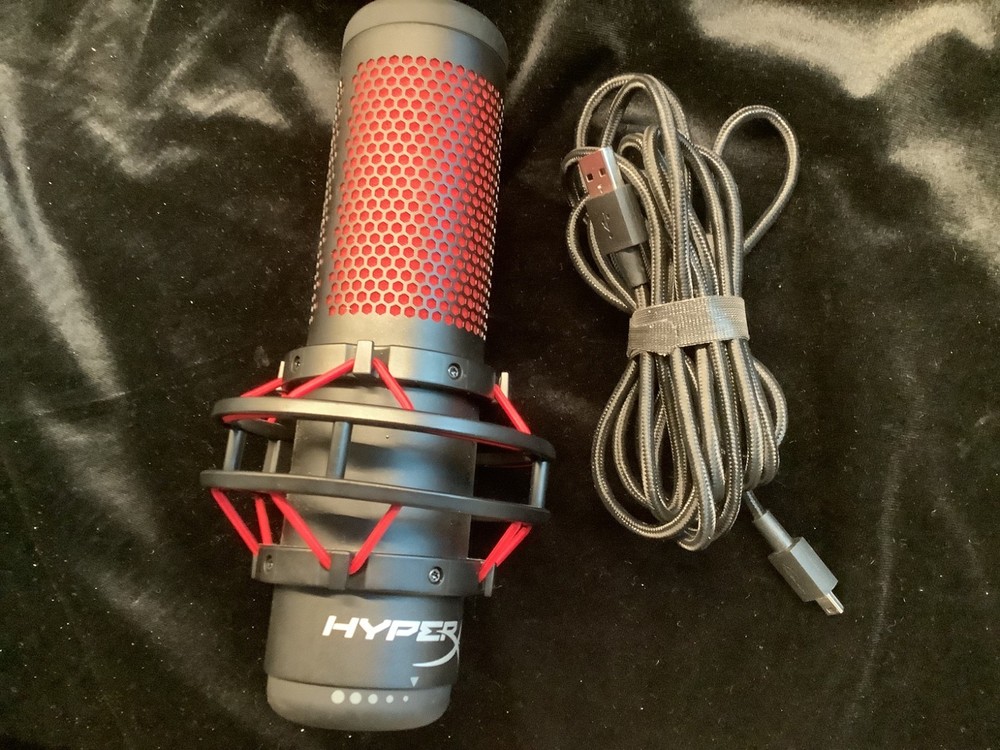 hyperx quadcast - usb condenser gaming microphone