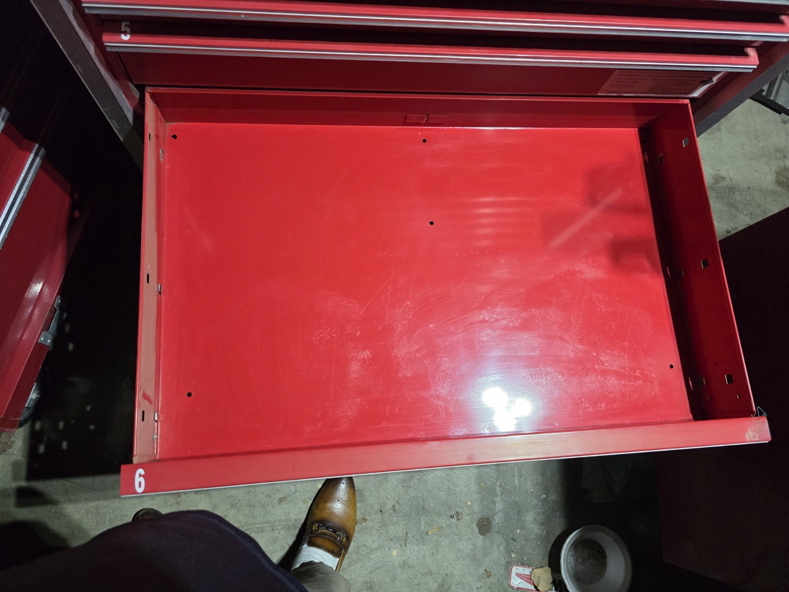 Snap-on Kr657 Tool Chest, Red With Original Lock & Key Good Shape
