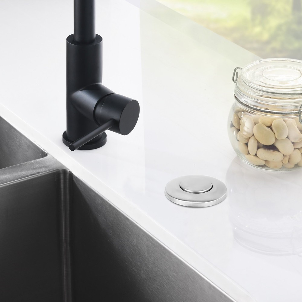 UL Listed Air Switch Kit for Garbage Disposal 3.58” Extra Long Air Button