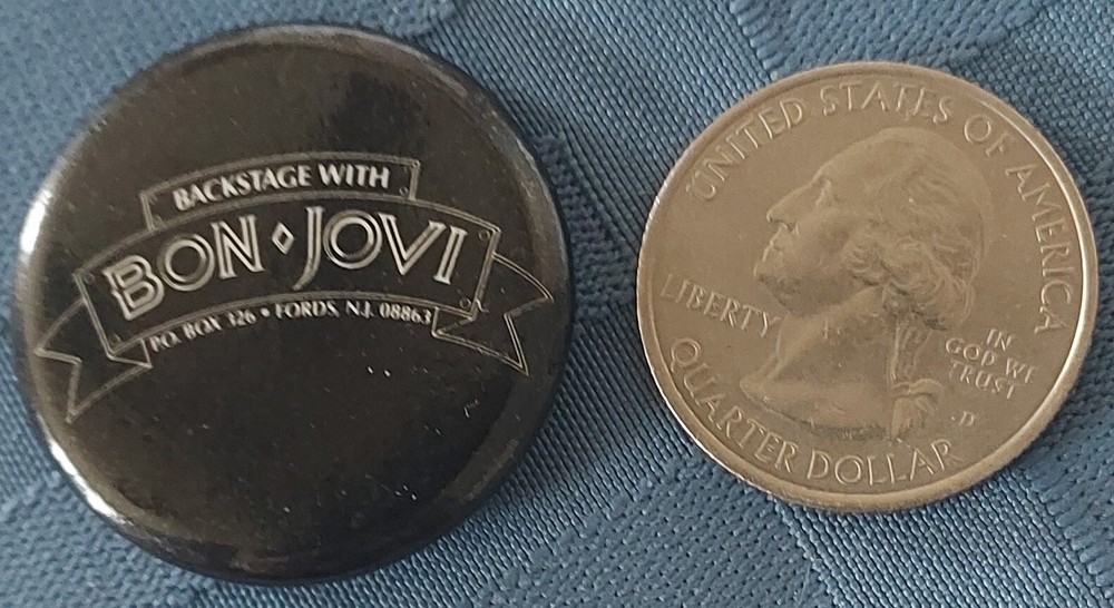 Bon Jovi Backstage Tour Pin