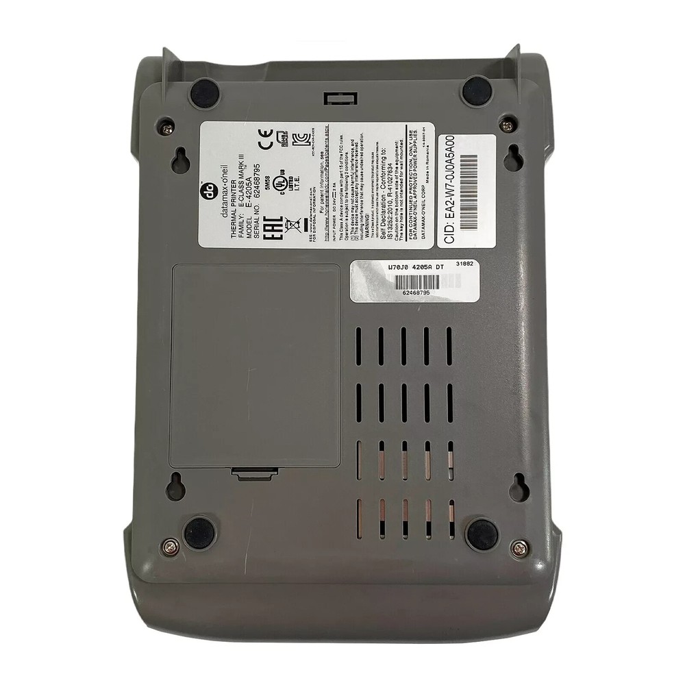 Datamax E-4205A Direct Thermal Monochrome Desktop Printer USB LAN Serial