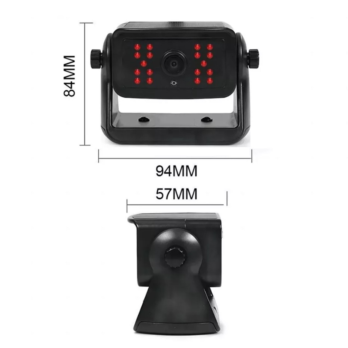 5" Monitor 1080P Solar Magnetic Wireless RV Backup Camera for Car Trailer Truck