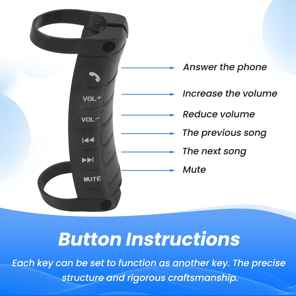 Universal Car Steering Wheel Control Multi-Function Button DVD Player7010