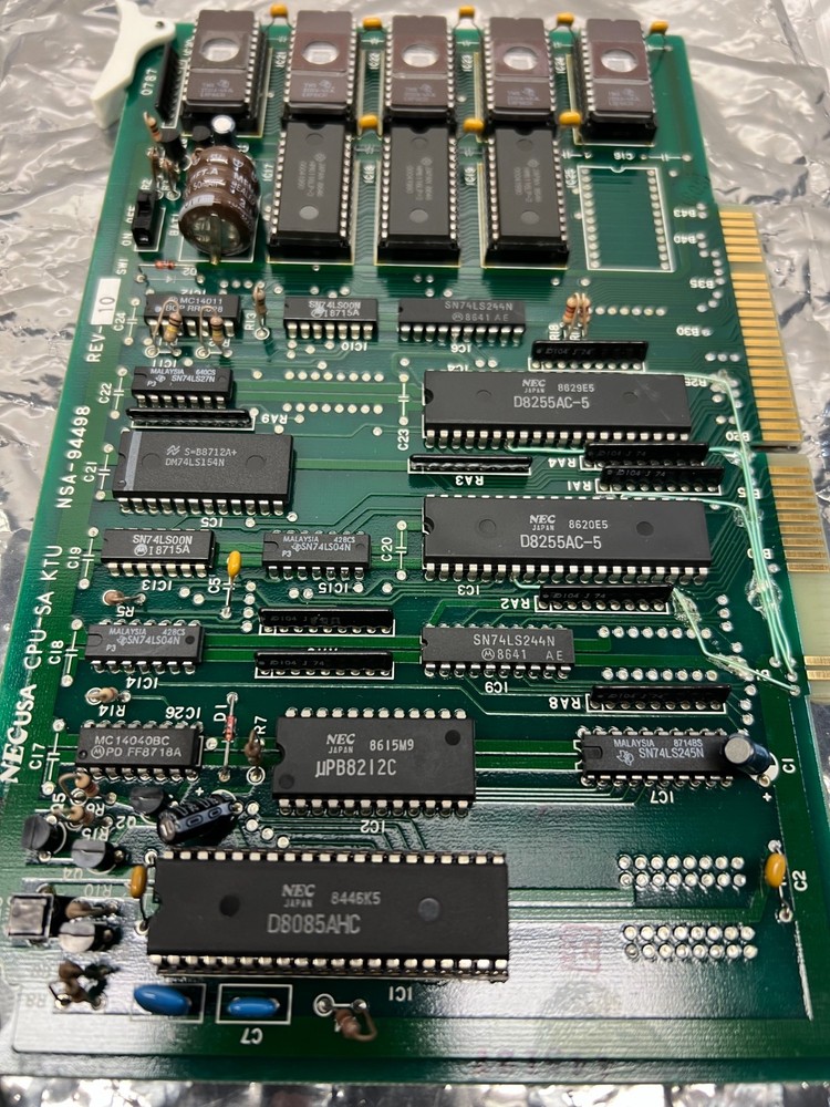 Vintage 8085 Microprocessor Board