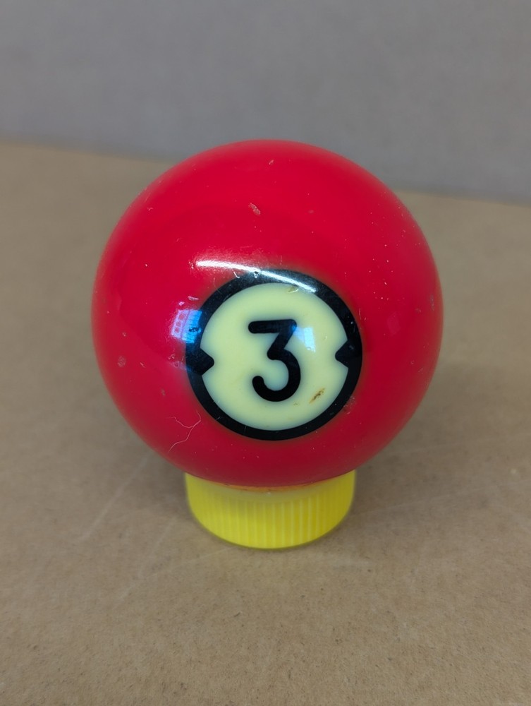 Brunswick Centennial Billiard # 3 Pool Ball Single Ball Replacement, Solid Red