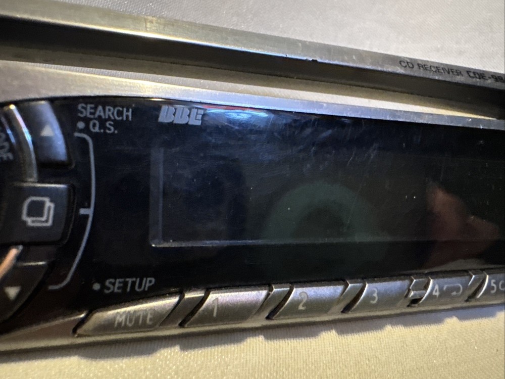 ALPINE CDE-9845 FACEPLATE vintage