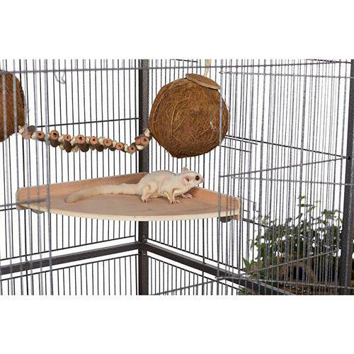 Wood Platform Set- Cage Shelf - Sugar Glider, Squirrel, Hamster
