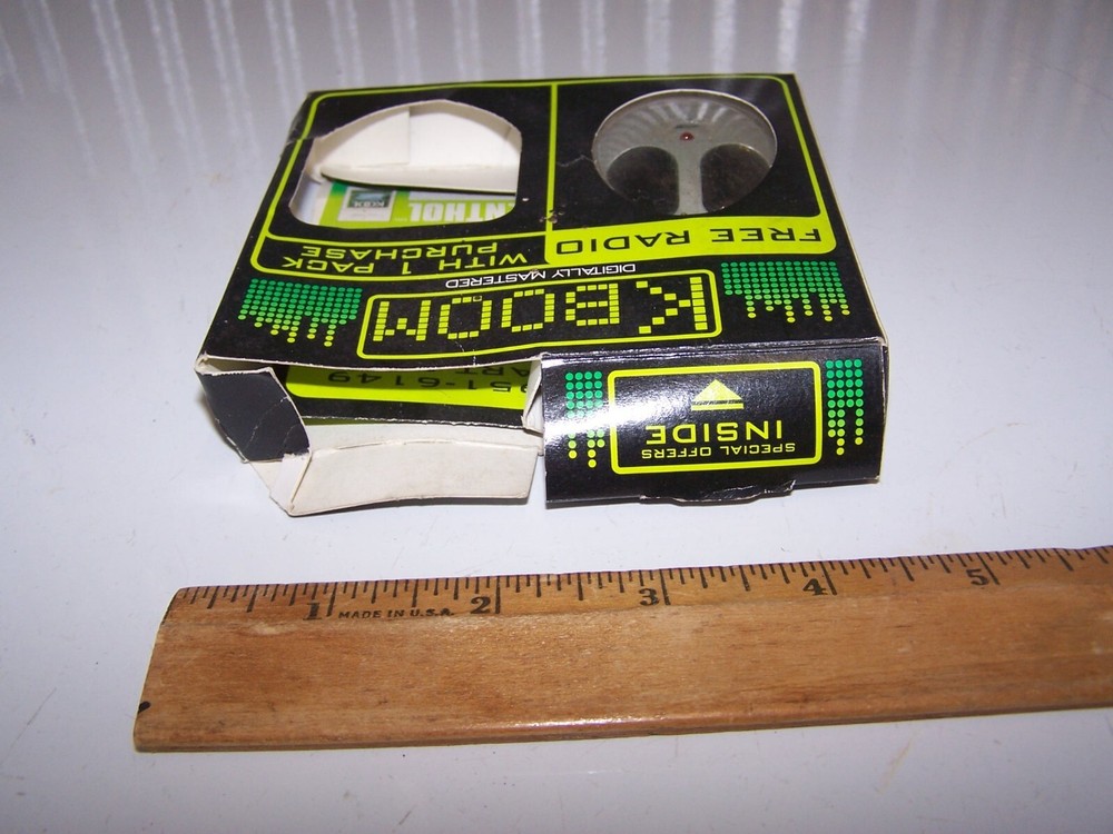 2000 KOOL Cigarette Promo K BOOM RADIO - Untested