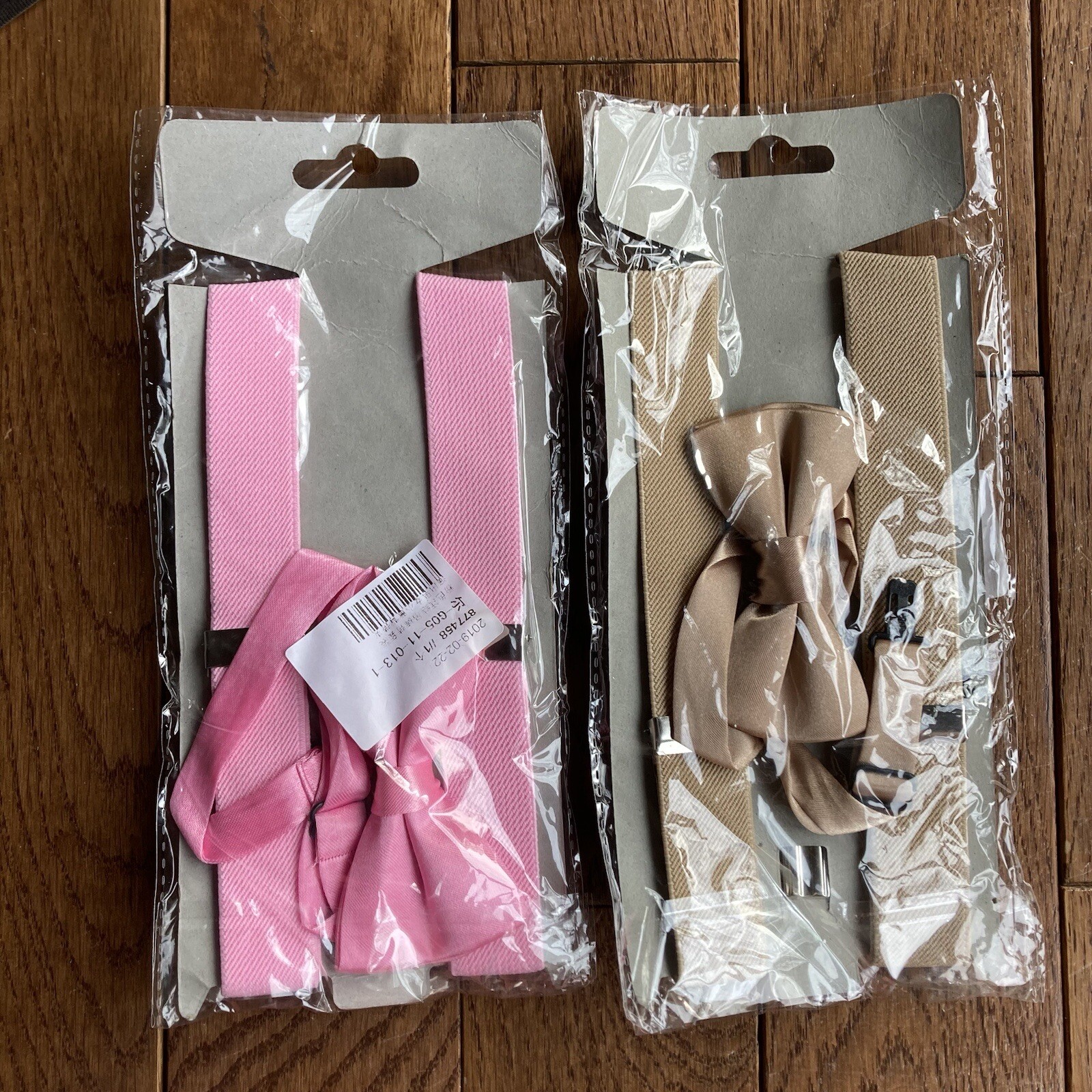 Baby Child Easter Spring Suspenders Bow Tie Set Bundle Lot 2