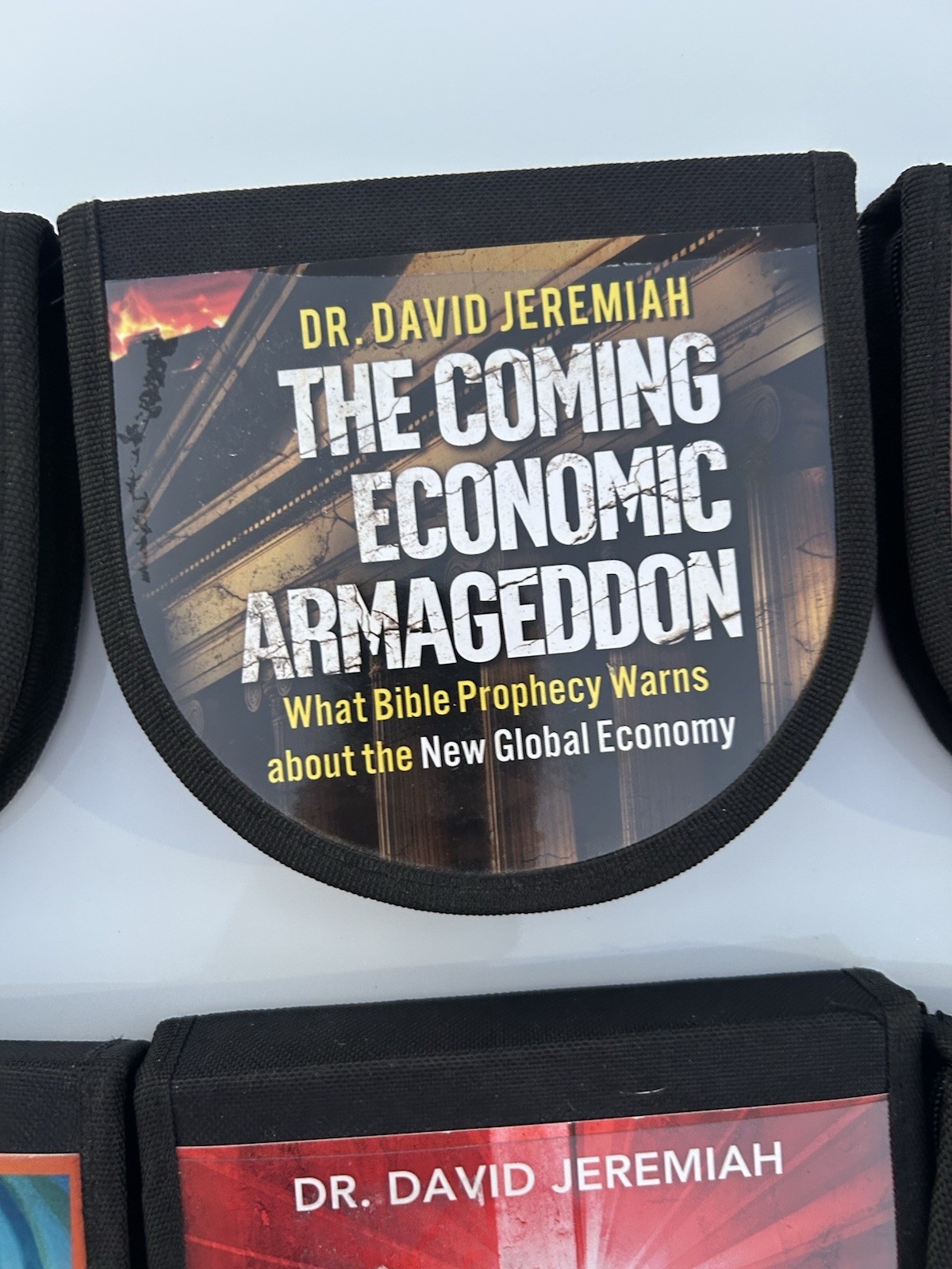 Dr. David Jeremiah Lot of 10 CDs Sermons and Teachings Series zippered cases