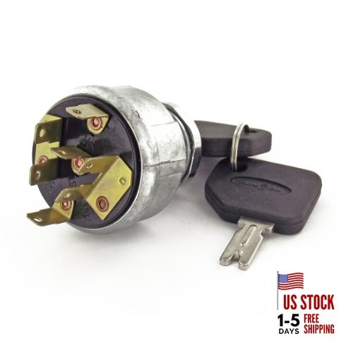 31-297 3 Position Ignition Starter Switch with Momentary Start and Universal