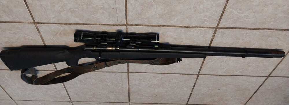CVA Stag Horn Muzzleloader Black Powder .50 Caliber Stock Mounted Trigger Guard