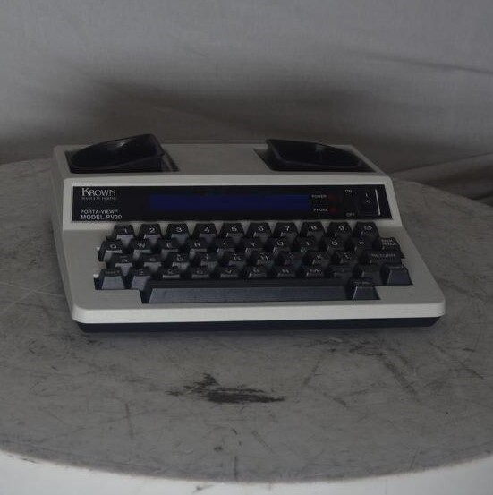 Krown PV20 JR Portaview Junior TTY SEE NOTES
