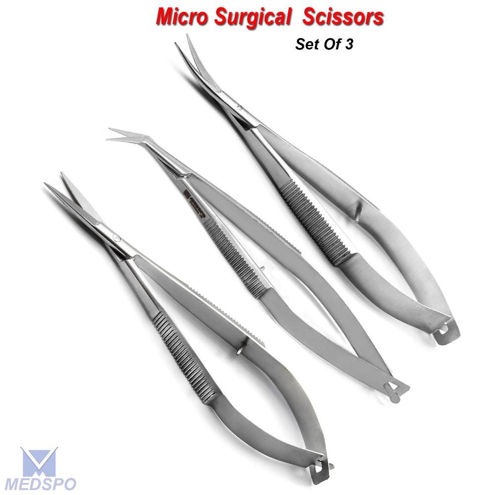 Surgical Microsurgery Noyes Spring Scissor Spring Action Dissecting Instruments
