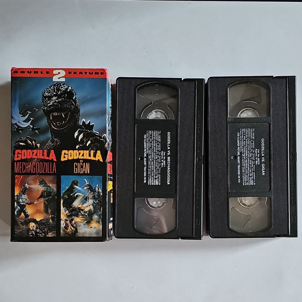 Godzilla vs. Mechagodzilla/Gigan Double Feature VHS