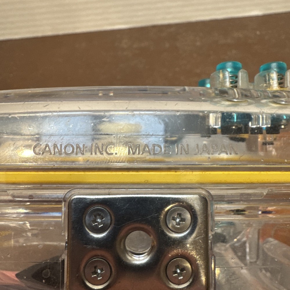 Canon WP-DC6 Underwater WaterProof Case Untested