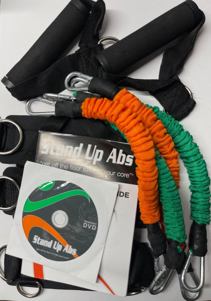 Stand Up Abs Exercise Accessories CD and manual include