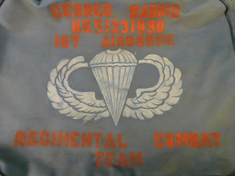 US WW2 Leed's Tested Air Force Officer's Flight Bag Military Suitcase Trunk