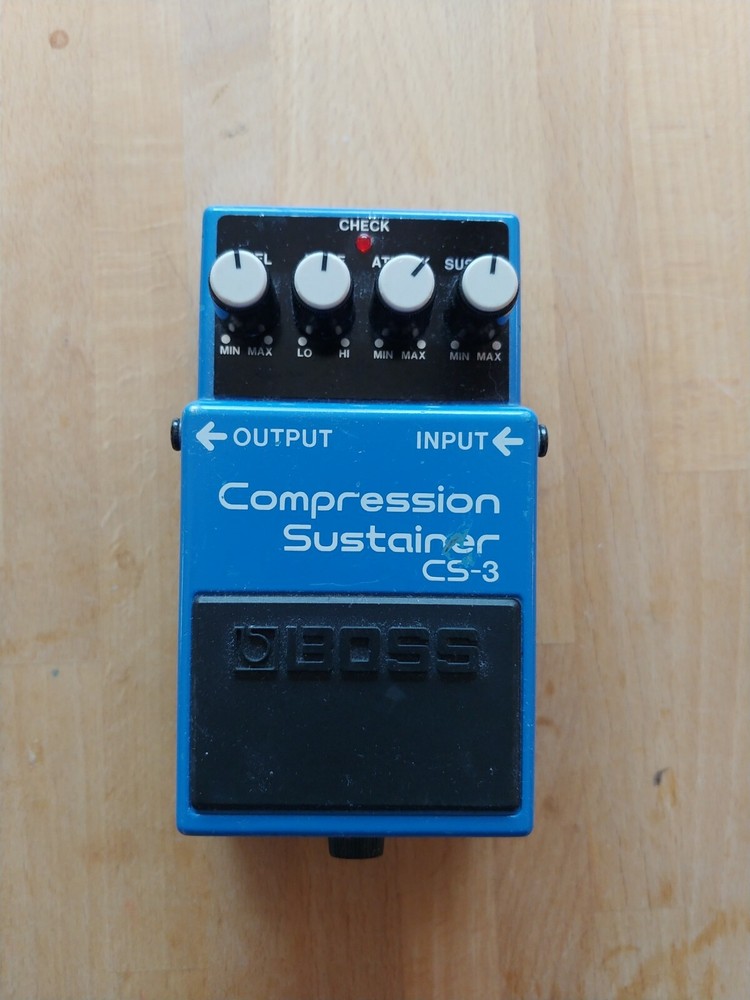 Boss CS-3  Compression Sustainer pedal