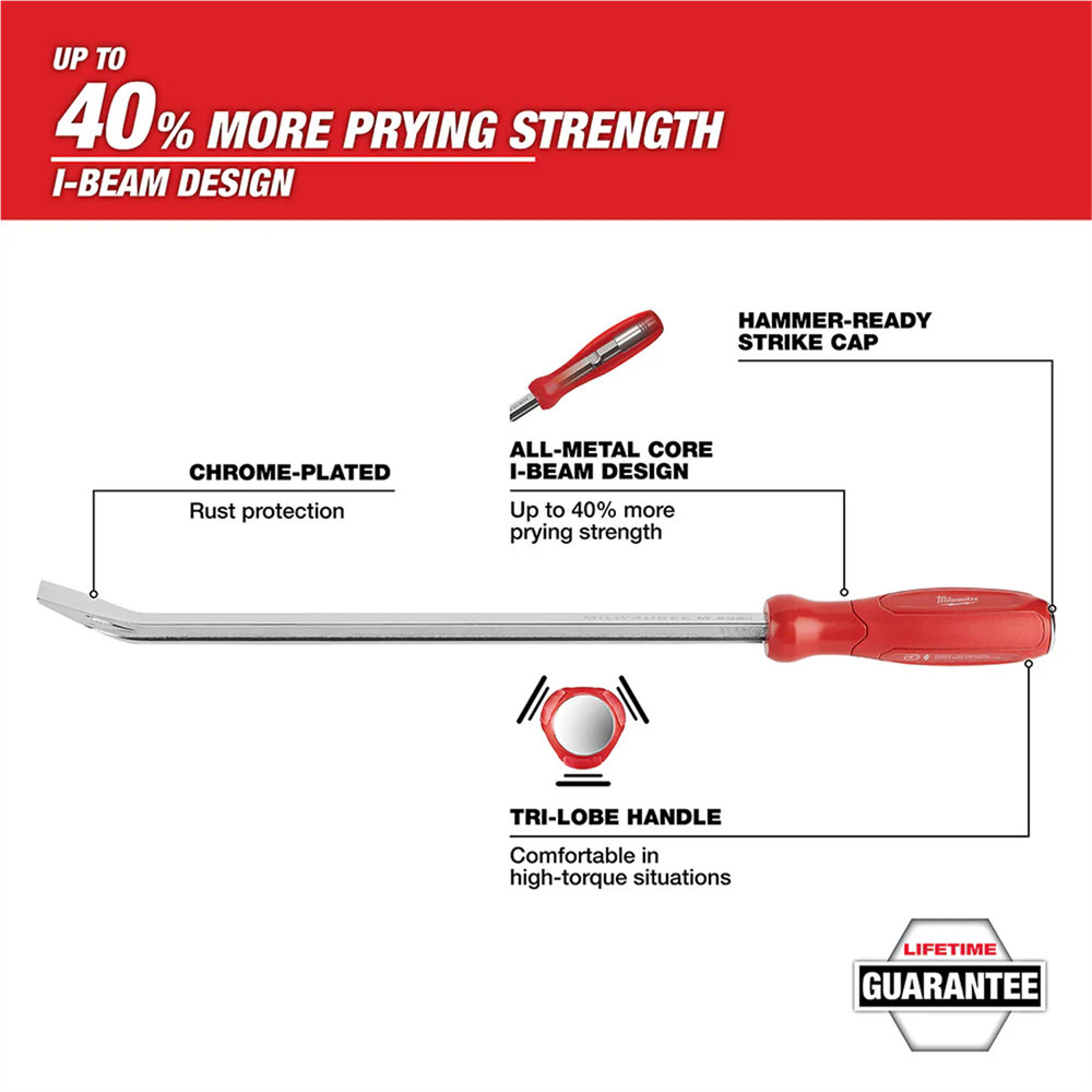 Milwaukee Tool 24" Pry Bar