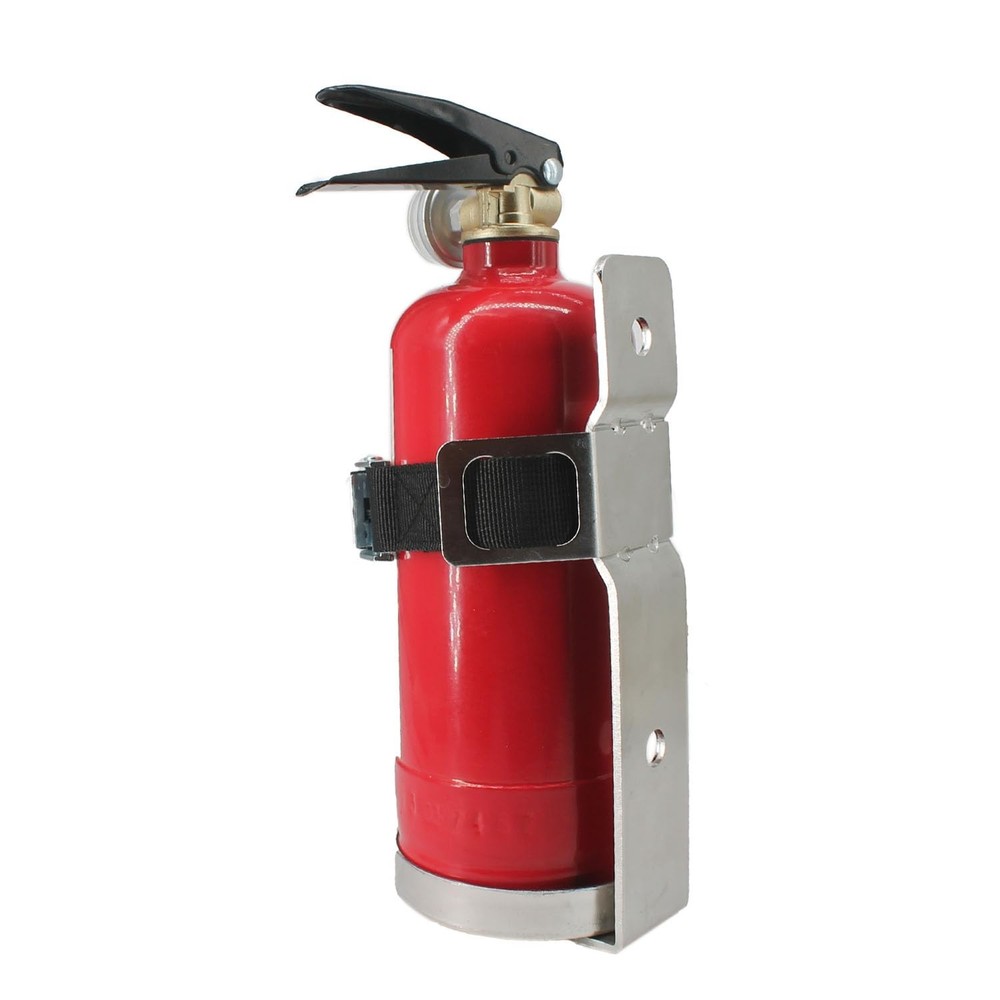 Fire Extinguisher Mount,Wall Mounted Bracket,Compatible with 2.5 lb Fire Exti...
