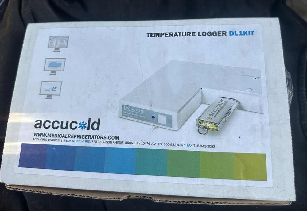 Accucold DL1KIT USB Temperature Logger, Model DL1KIT, Measures Temperature