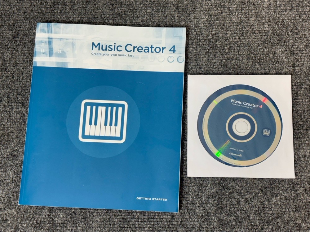 Cakewalk Music Creator 4 Software CD PC