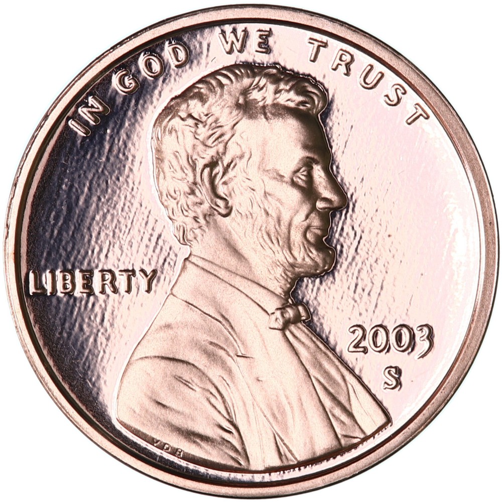 2003 S Lincoln Memorial Cent Gem Deep Cameo Proof Penny